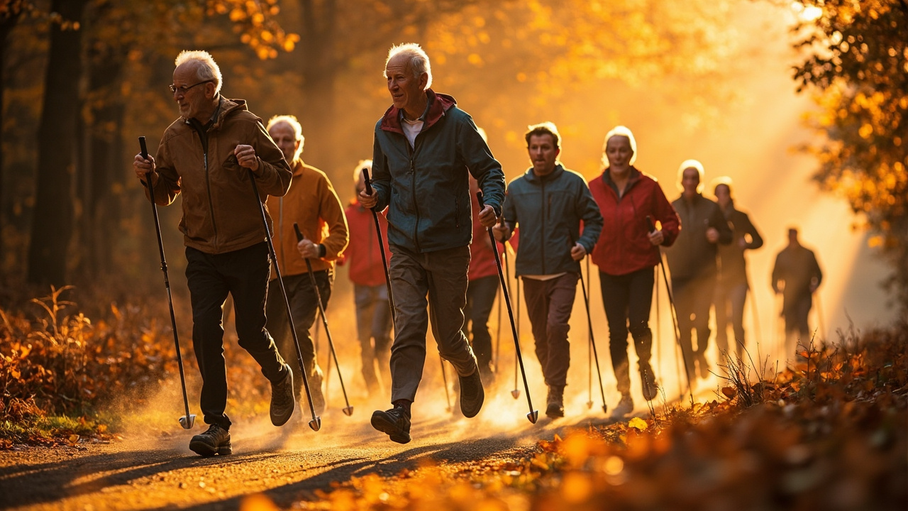 Les bienfaits surprenants de la marche nordique sur votre santé