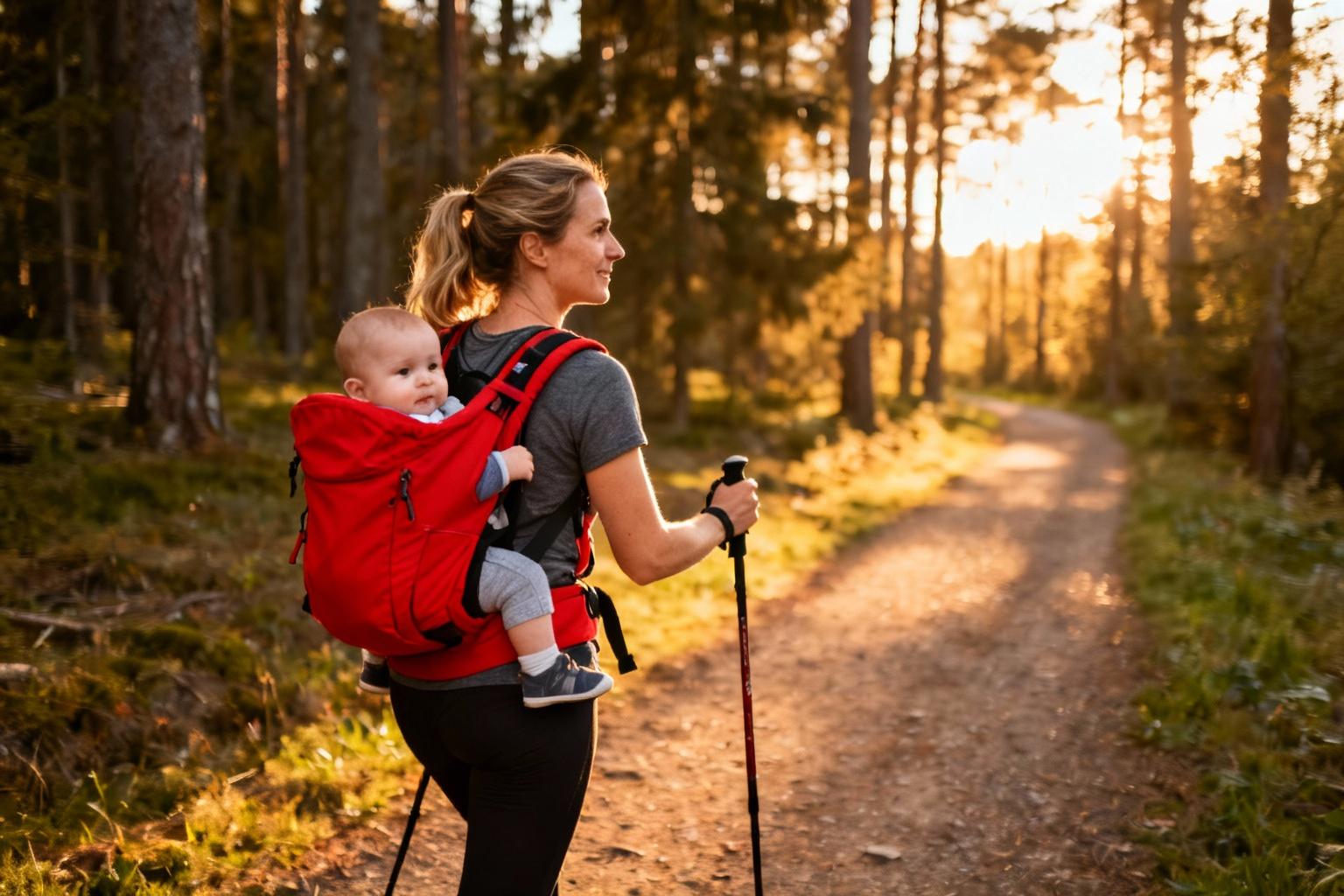 Marche nordique avec bébé : le guide complet pour débuter en toute sécurité