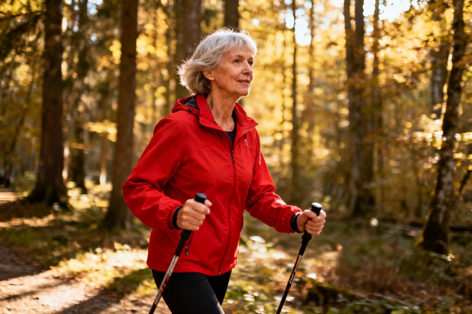 Comment perdre du poids efficacement avec la marche nordique