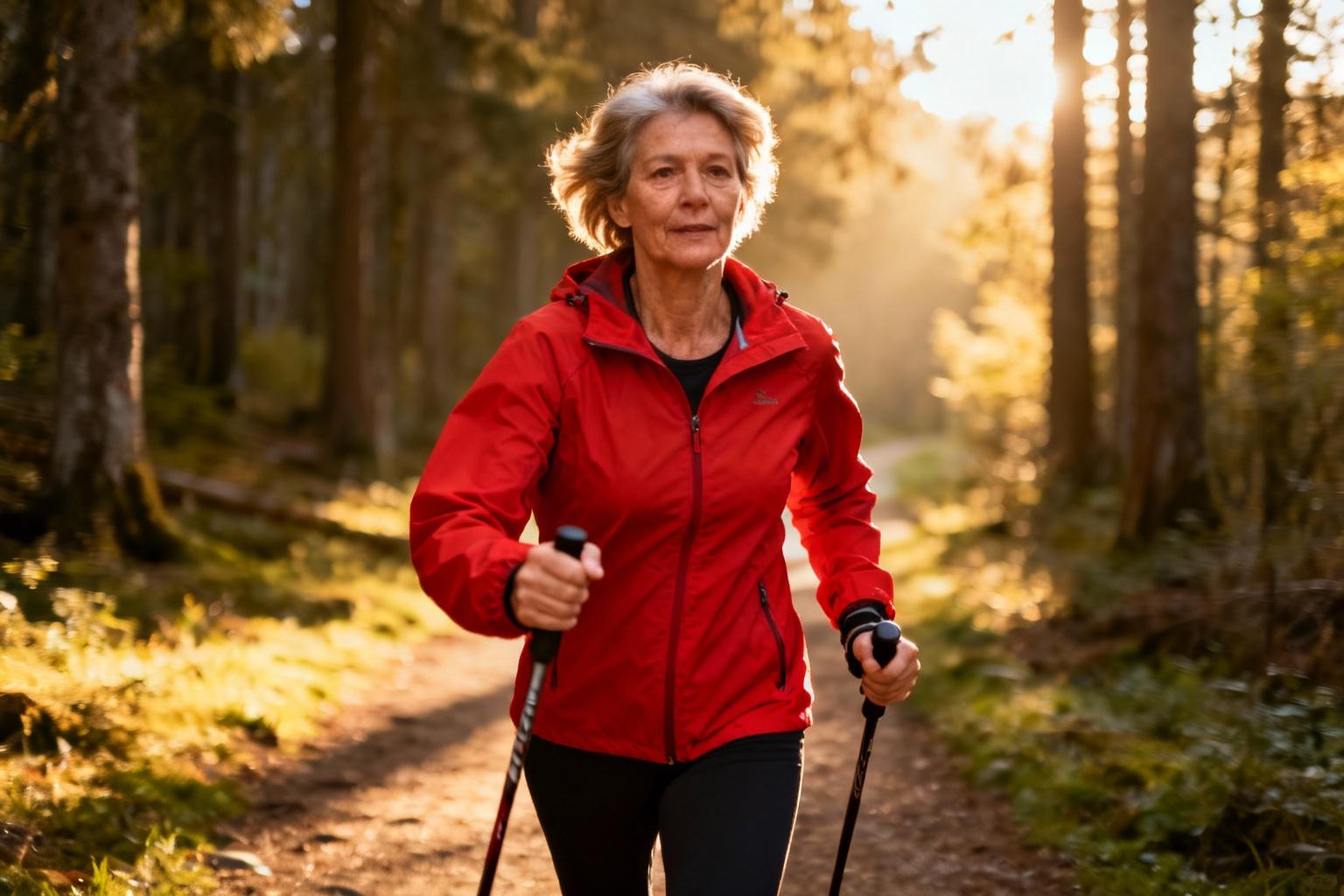 Comment augmenter sa vitesse en marche nordique efficacement